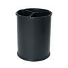 Balde Hotel Reciclagem Preto com Separadores Pretos 3x4.5L